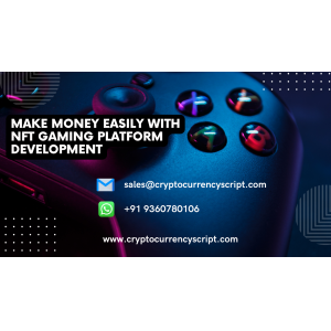 Earn money from gaming! - Then Develop your own NFT gaming platform