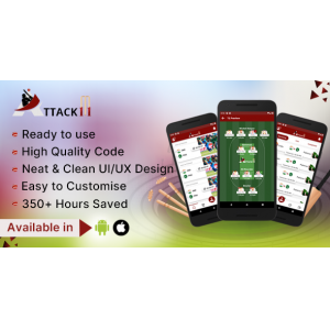 Create a sport Fantasy Cricket game in minutes with Flutter UI Kit!